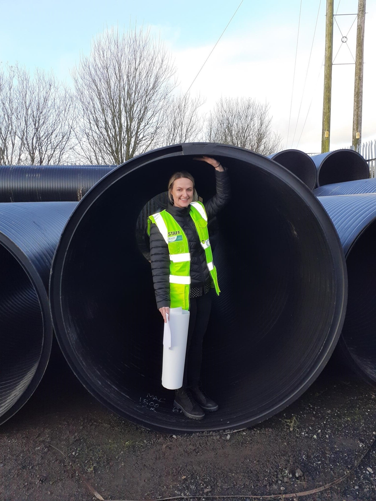 Big pipe or little girl?